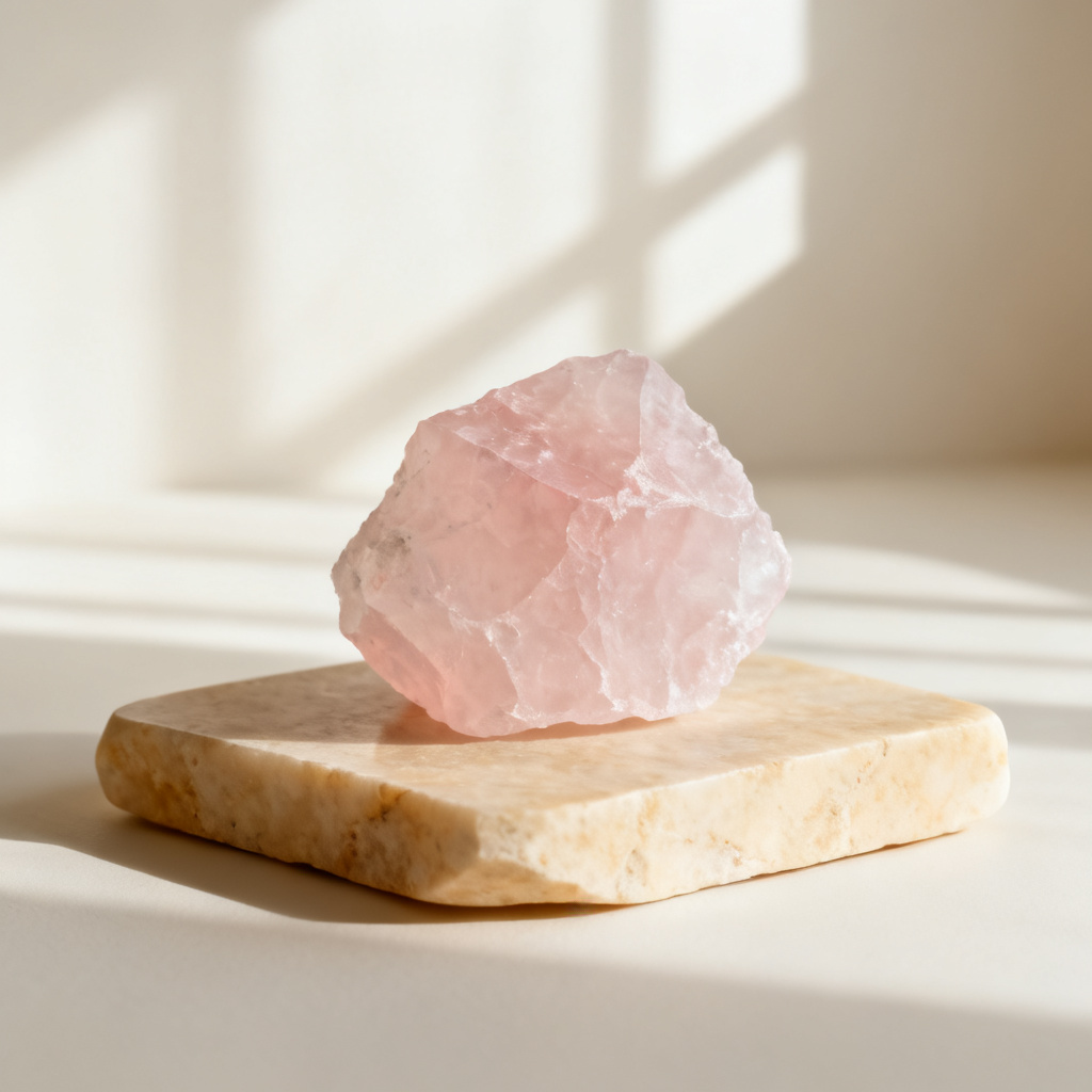 Raw Rose Quartz